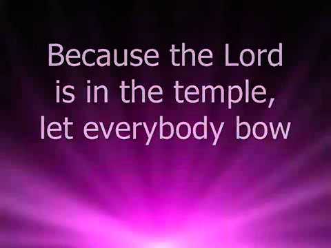 The presence of the Lord is Here- Byron Cage -w/lyrics - YouTube