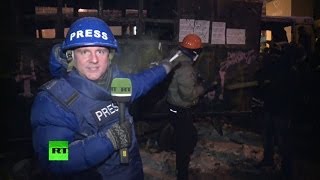 Столкновения в Киеве продолжаются четвертый день