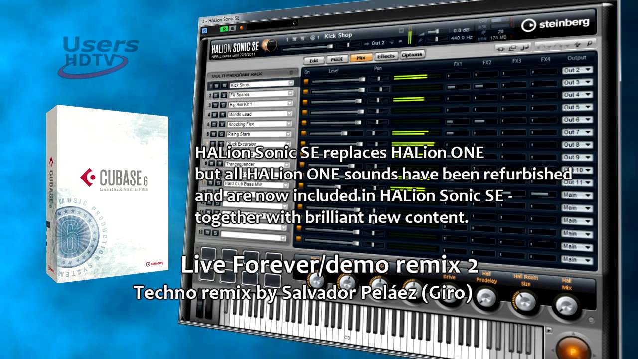 Cubase 6 - HALion Sonic SE Demo 2 by Giro .mp4 - YouTube