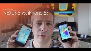 Nexus 5 vs iPhone 5S da HDblog.it