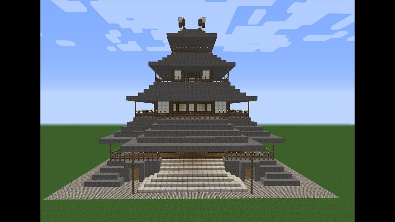 Minecraft lets build 001 china haus hd youtube
