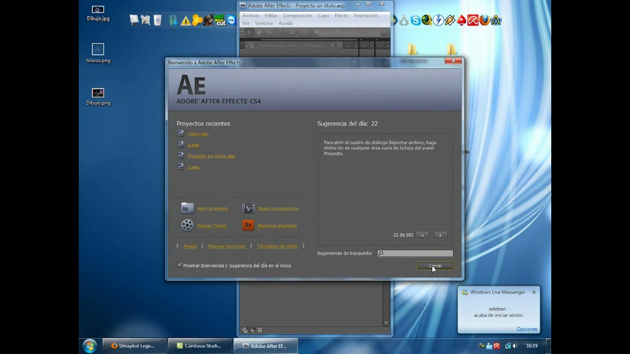 DESCARGAR AFTER EFFECTS CS4 ESPANOL