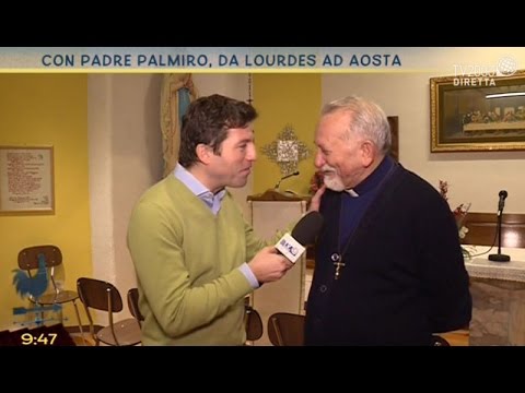 Padre Palmiro, voce del Rosario da Lourdes ad Aosta