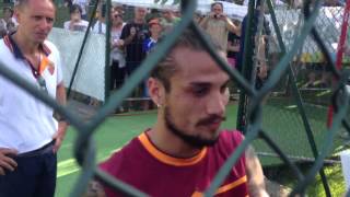 Osvaldo firma autografi ai tifosi - Riscone di Brunico 14/07/2013