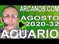 Video Horscopo Semanal ACUARIO  del 2 al 8 Agosto 2020 (Semana 2020-32) (Lectura del Tarot)