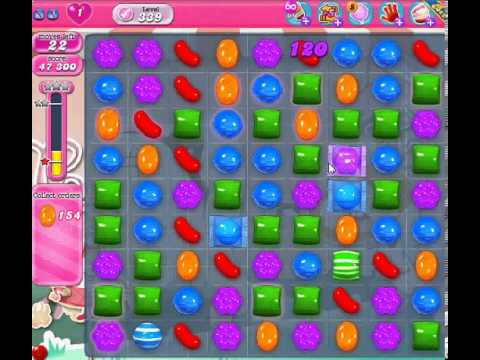 How to beat Candy Crush Saga Level 339 - 2 Stars - No Boosters - 150