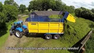 Stealth Engineering Kompactor 40 Push Off Trailer Grass Silage 2013 New Holland Agriculture