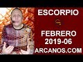 Video Horscopo Semanal ESCORPIO  del 3 al 9 Febrero 2019 (Semana 2019-06) (Lectura del Tarot)