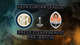 INTER vs SHAKHTAR | Pre-Match Press Conference Conte + Handanovic | UEFA EUROPA LEAGUE [SUB ENG] ⚫🔵🏆??