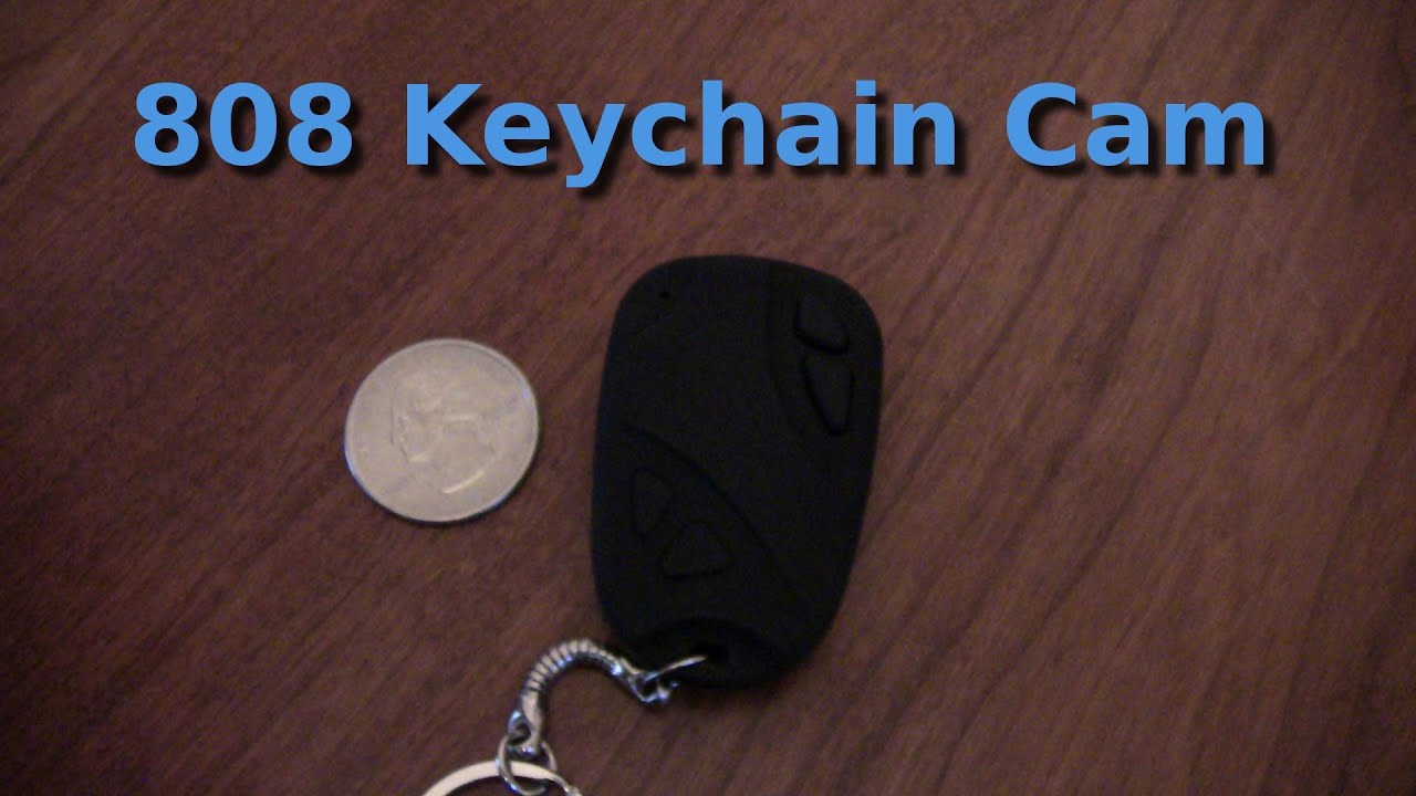 How to use the 808 keychain spy camera - YouTube