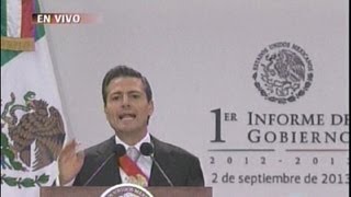 Primer Informe de Gobierno Peña Nieto completo 2013