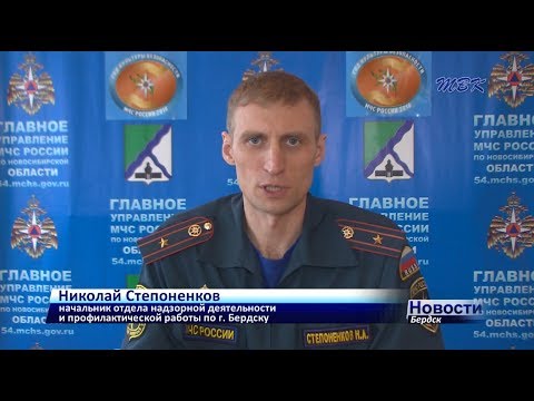 За три дня в Бердске произошло 4 пожара