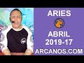 Video Horscopo Semanal ARIES  del 21 al 27 Abril 2019 (Semana 2019-17) (Lectura del Tarot)