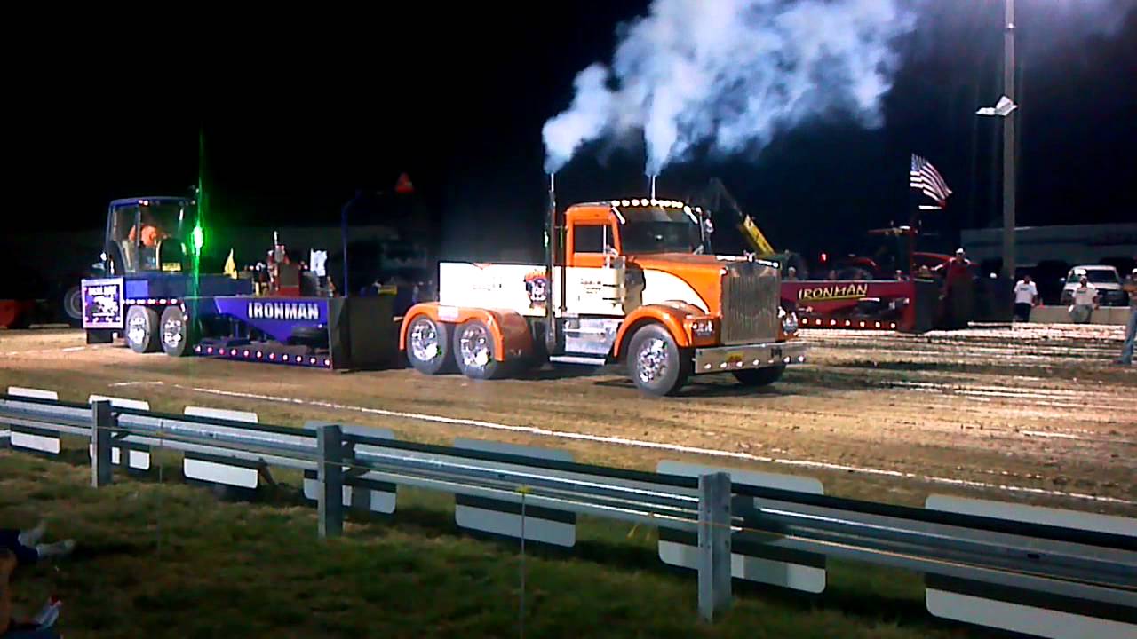 Semitractor pull at Rock Valley YouTube