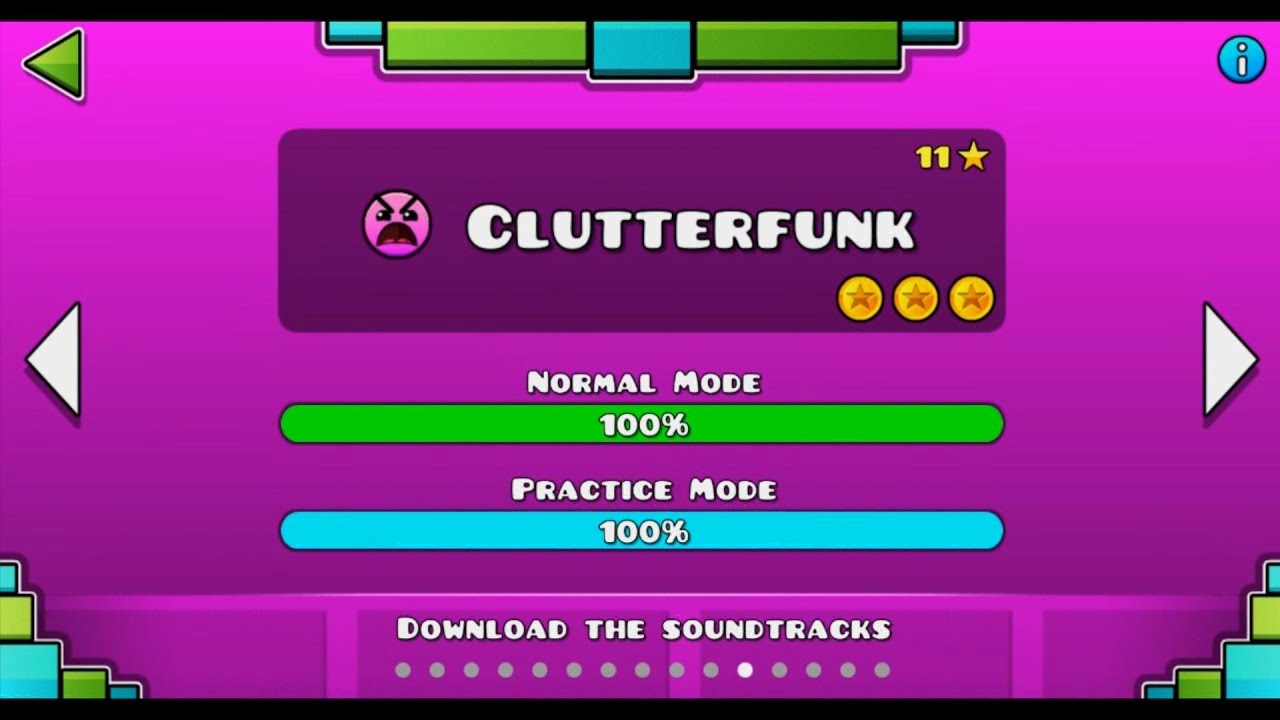 Geometry dash "All secret coins" (part 2) YouTube