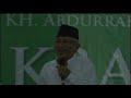 Taushiah GusMus pada acara peringatan 1000 hari Gus Dur (Full version).flv