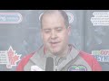Draw 7 Media Scrum - 2013 Tim Hortons Brier