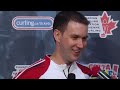 Draw 7 Media Scrum - 2013 Tim Hortons Brier