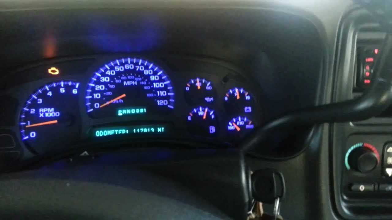 2004 chevy tahoe dash cluster