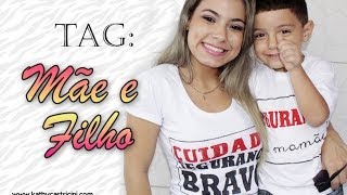 Tag Mãe e filho por Kathy Castricini e Kaick