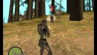 Predator (and Terminator) In gta san andreas Mission Mod