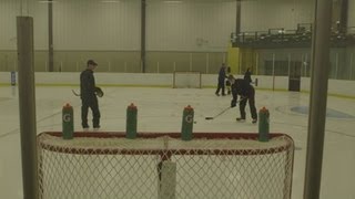 Crosby and Mackinnon; Ribcor VS RBZ Stage 2 Gatorade Bottle Challenge