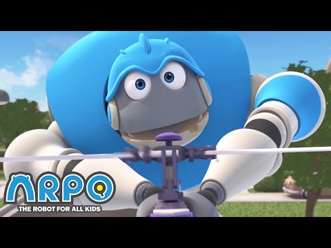 Helicopter in the HOUSE! - Arpo the Robot | Funny Cartoons for Kids | Kids Series | Animation