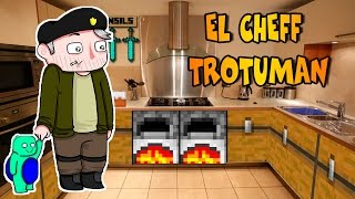 "CHEFF TROTUMAN" | BOCADILLOS MOD | Mod Review Minecraft