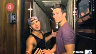 Big Time Rush - MTV 10 on Top - Tour Bus Aug 3, 2013