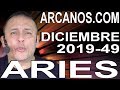 Video Horscopo Semanal ARIES  del 1 al 7 Diciembre 2019 (Semana 2019-49) (Lectura del Tarot)