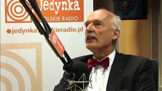 Korwin-Mikke: oni robią z siebie kompletnych idiotów (Jedynka)