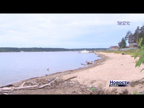 Участок бердского побережья выставлен на продажу