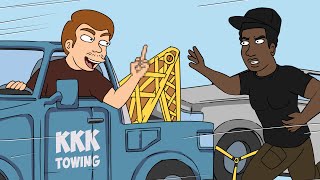 Racist Towing Prank - Ownage Pranks