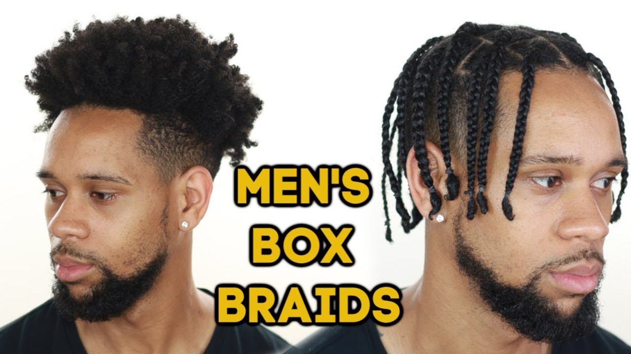 How To Box Braid Your Own Hair Men