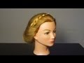 Прическа в греческом стиле: Диадема. Easy hairstyle for medium hair Прическа в греческом стиле: Диадема. Easy hairstyle for medium hair