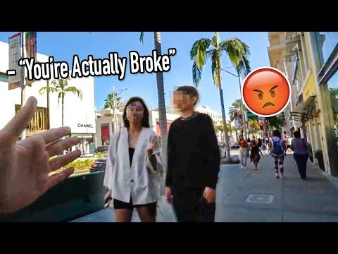 MESSING WITH RICH PEOPLE ON RODEO DRIVE!