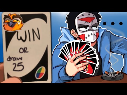 UNO Funny Moments - WIN OR GET COMPLETELY DESTROYED!!! (4 Player Co-op)
