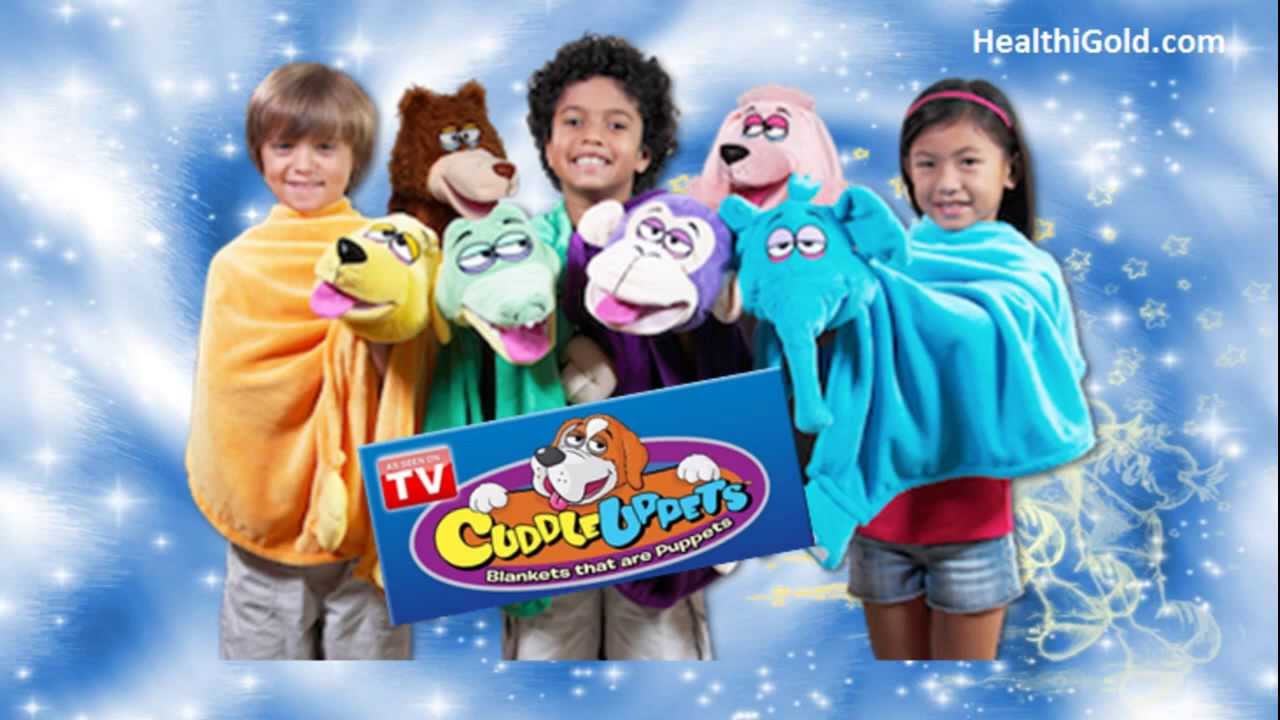 CuddleUppets Review CuddleUppets Blankets Are Puppets YouTube