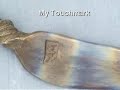 Blacksmith Forged Titanium Knife