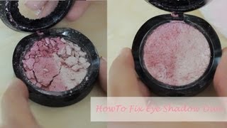 How To Fix Eye Shadow Duo