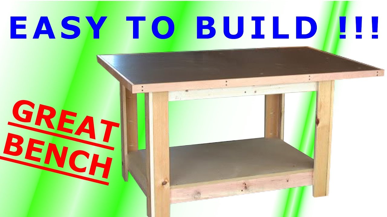 Workbench / Outfeed Table Building Method - YouTube