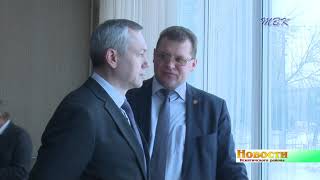 Губернатор Андрей Травников посетил образовательные учреждения Искитимского района