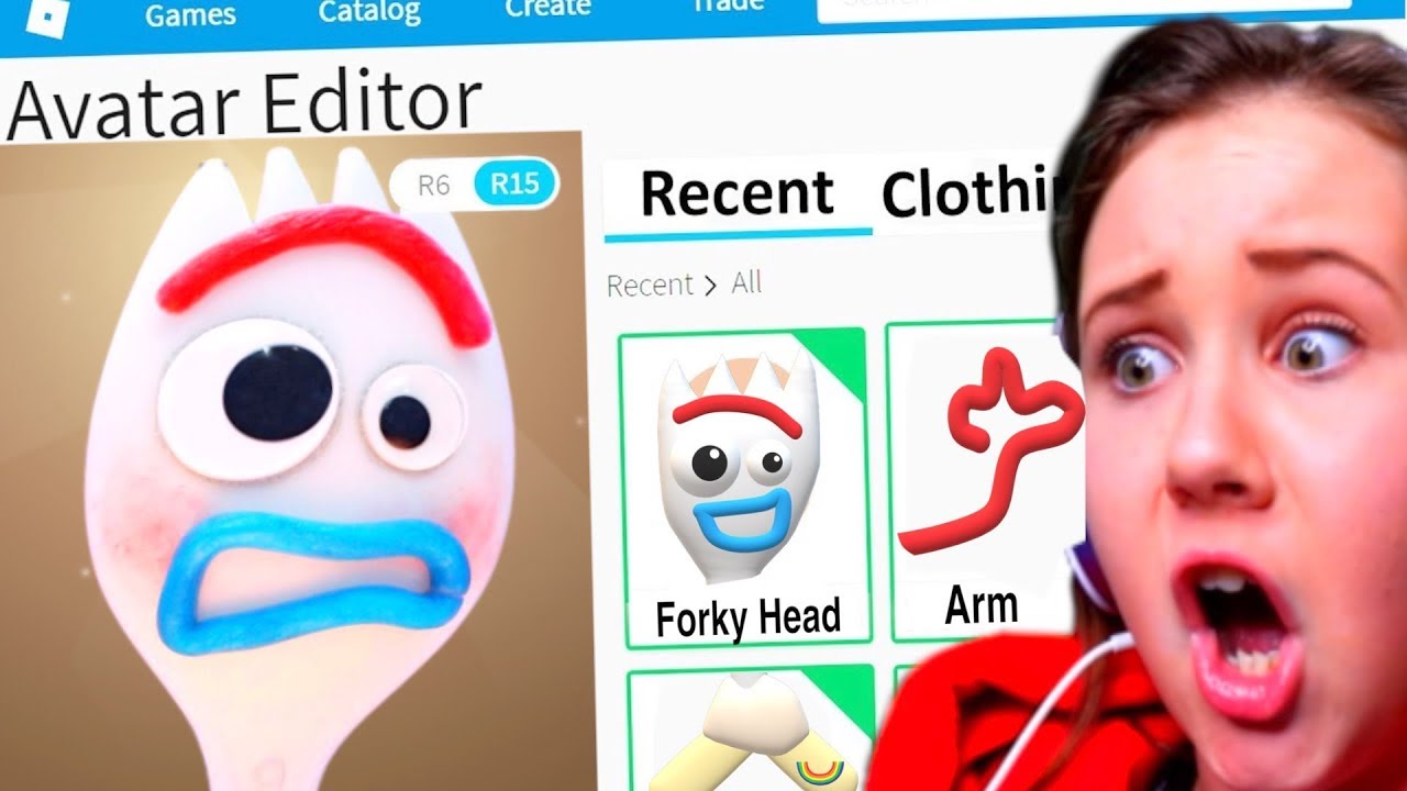 Making Forky From Toy Story 4 A Roblox Account