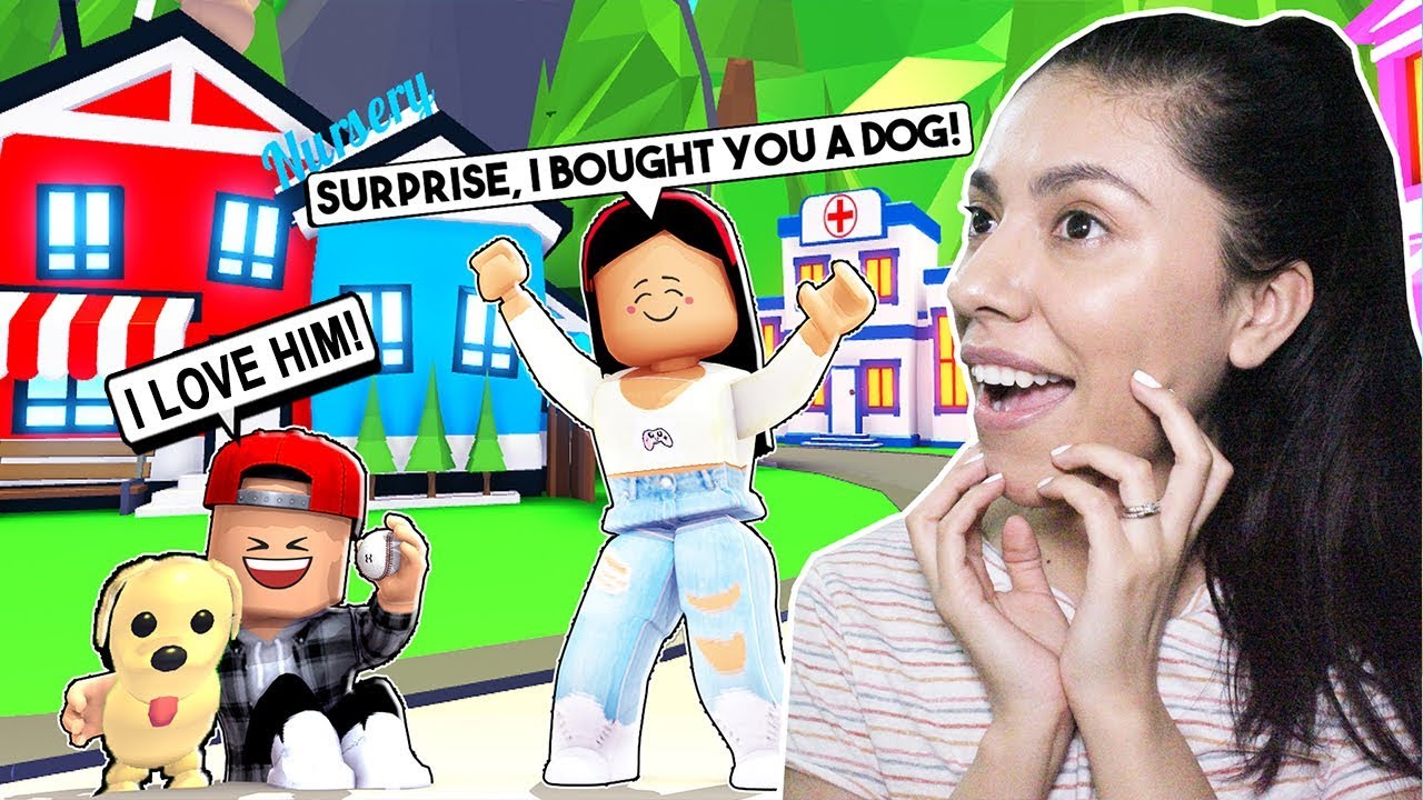 Surprising My Kids With Our First Pet Adopt Me Pets Update