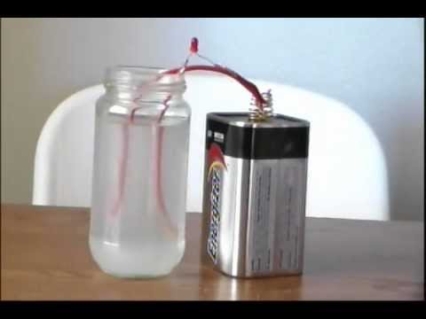 Salt Water Conductvity Experiment - YouTube