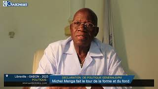 Michel Menga analyse la déclaration de politique générale du PM Alain Claude Bilie-By-Nze 