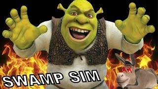 SHREK SE VOLVIO LOCO!! | Swamp Sim - JuegaGerman