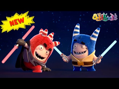 Oddbods | NEW | FUSE VADER VS POGO WALKER | Funny Cartoons For Kids