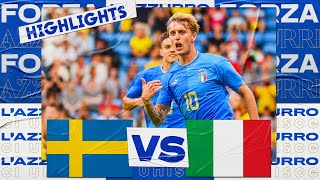 Highlights Under 21: Svezia-Italia 1-1 (9 giugno 2022 )