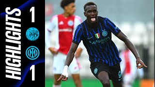 PAREGGIO IN RIMONTA ALL’ESORDIO DI YOUTH LEAGUE 🔥? | AJAX 1-1 INTER | HIGHLIGHTS PRIMAVERA